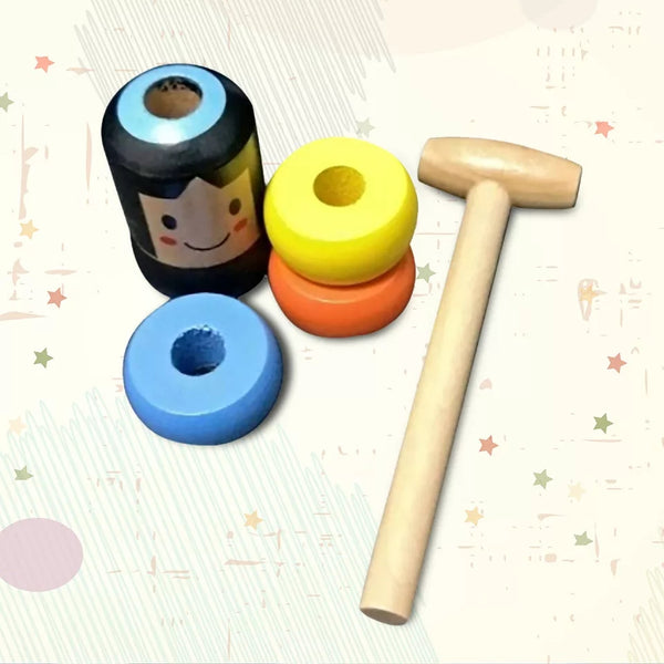 Unbreakable Wooden Man Magic Toy