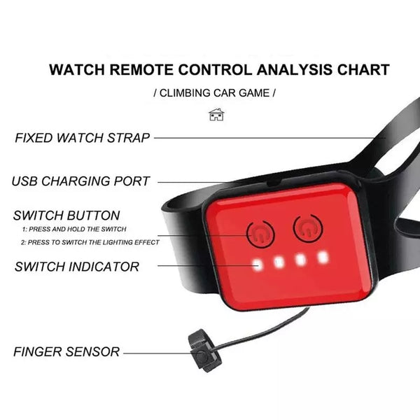 Car Stunt Gesture Control