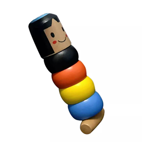 Unbreakable Wooden Man Magic Toy