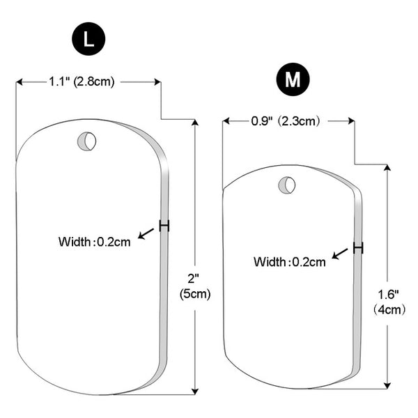 Metal ID Dog Name-Phone No