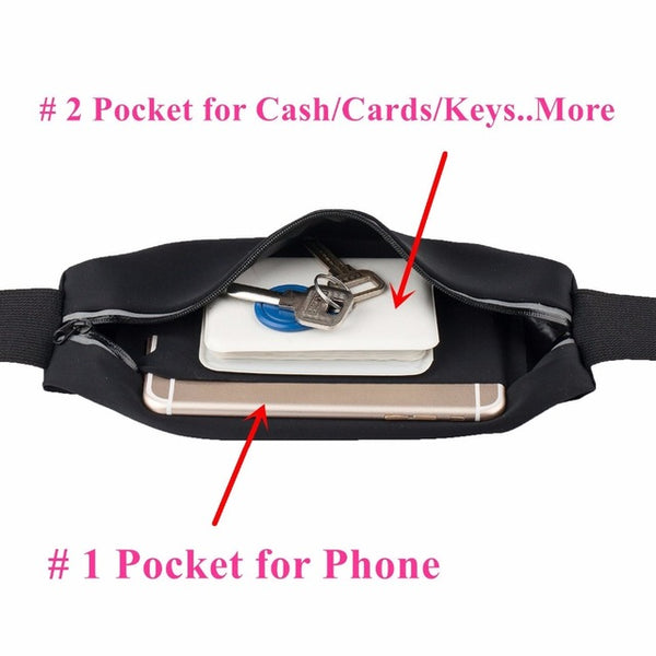 Running Waist Bag Waterproof  Phone