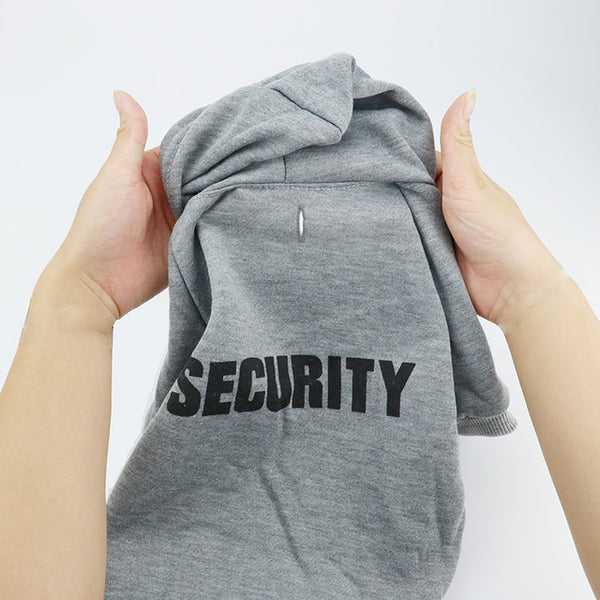 Cat Jacket Security Costume Dogs