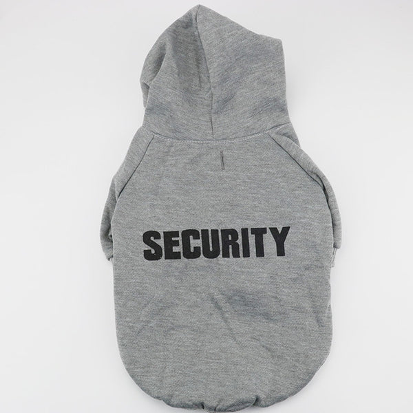 Cat Jacket Security Costume Dogs