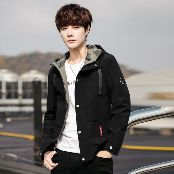 Jacket Men Business Casual Brand Clothes Winter