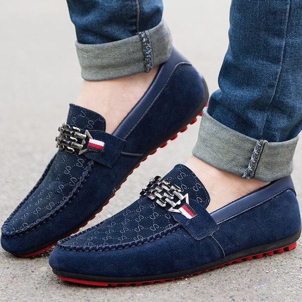 Summer Shoes Men Flats Slip On Male Loafers Driving Moccasins