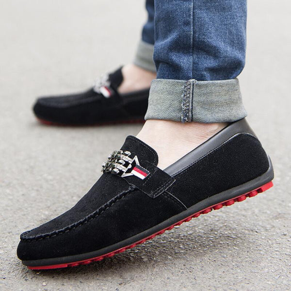Summer Shoes Men Flats Slip On Male Loafers Driving Moccasins