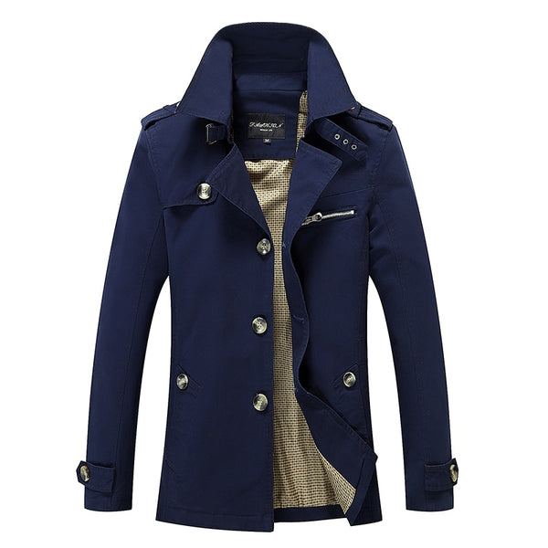 Jacket Slim Fit High Quality Mens Autumn Spring Clothing