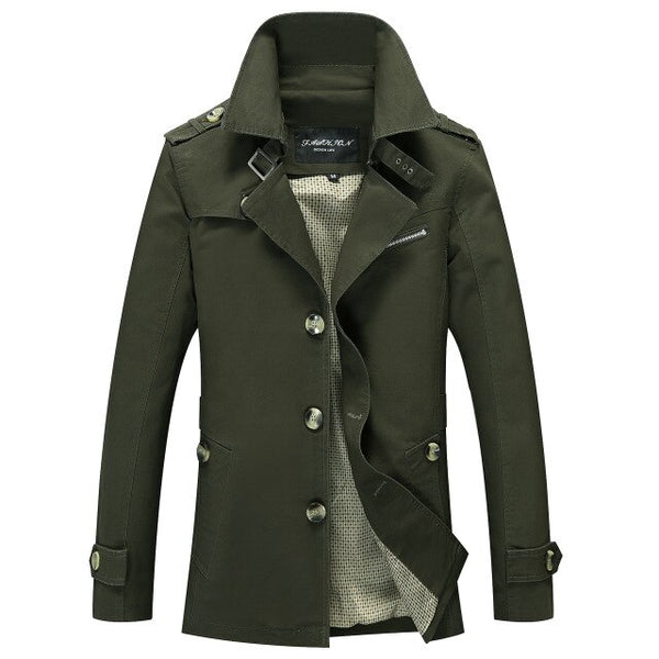 Jacket Slim Fit High Quality Mens Autumn Spring Clothing