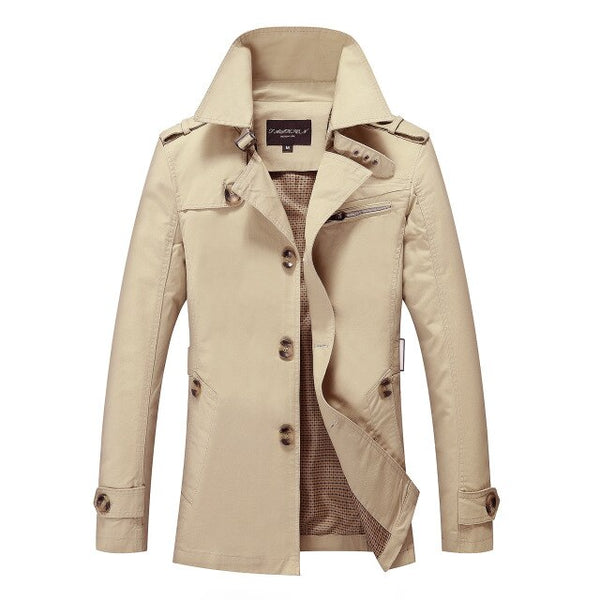 Jacket Slim Fit High Quality Mens Autumn Spring Clothing