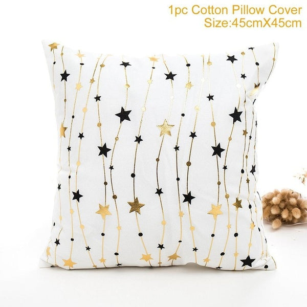 FENGRISE 45x45cm Cotton Linen Merry Christmas Cover