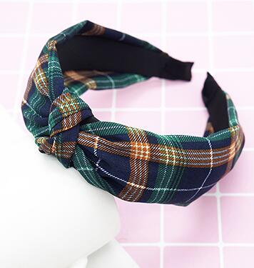 TWDVS Vintage Style Elastic 1PC Lady Hairband Knot Turban Female Tied Headband