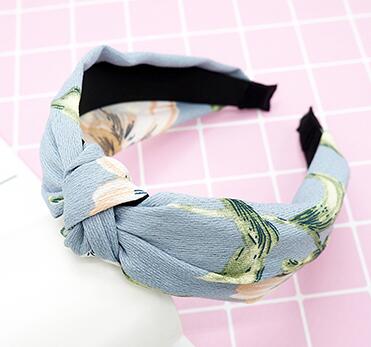 TWDVS Vintage Style Elastic 1PC Lady Hairband Knot Turban Female Tied Headband