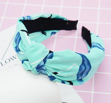TWDVS Vintage Style Elastic 1PC Lady Hairband Knot Turban Female Tied Headband