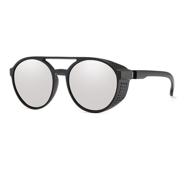 Punk Sunglasses Men Women Goggles Round Steampunk
