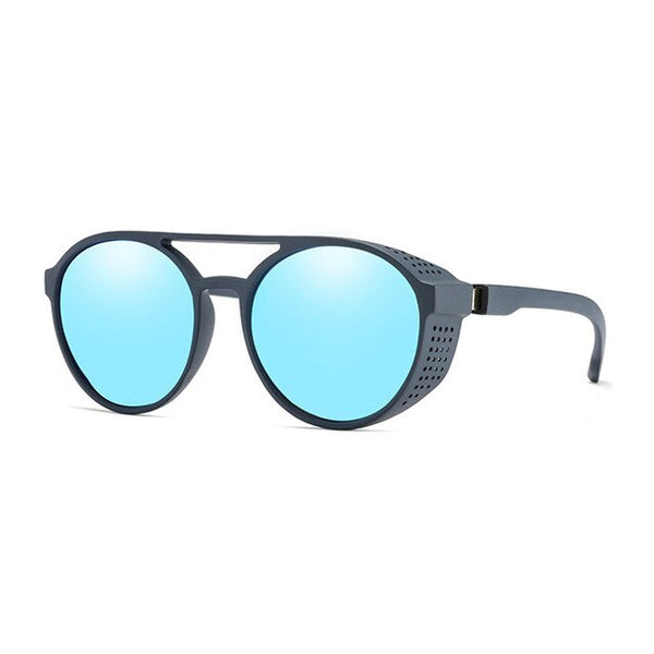Punk Sunglasses Men Women Goggles Round Steampunk