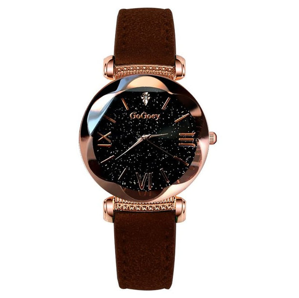 Gogoey Women's Watches  Luxury  Starry Sky