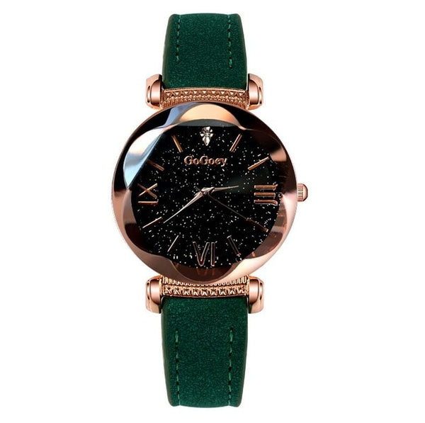 Gogoey Women's Watches  Luxury  Starry Sky