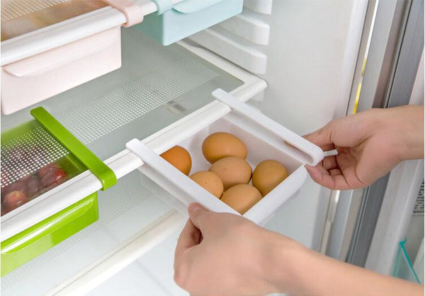 Freezer Space Saver Organization Storage Rack Bathroom Shel