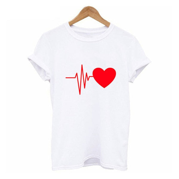 Fashion Women T Shirt Graphic Tee Cute Summer Tops Tee