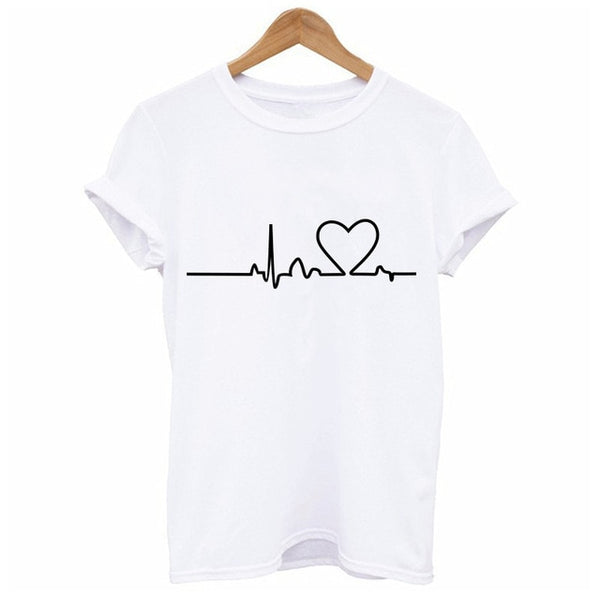 Fashion Women T Shirt Graphic Tee Cute Summer Tops Tee