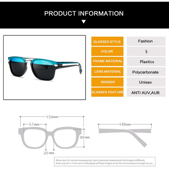 Classic Retro Square Driving Sun Glasses For Men  Eyewear Oculos de sol
