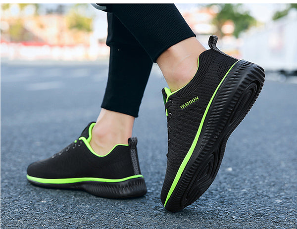 JINTOHO Unisex Breathable Men Running Shoes  Sport  Male Black Athletic Sneakers