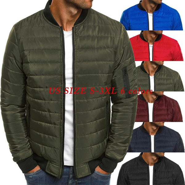 ZOGGA Mens Winter Coats 6 Colors Puffer Jacket  Men Parka