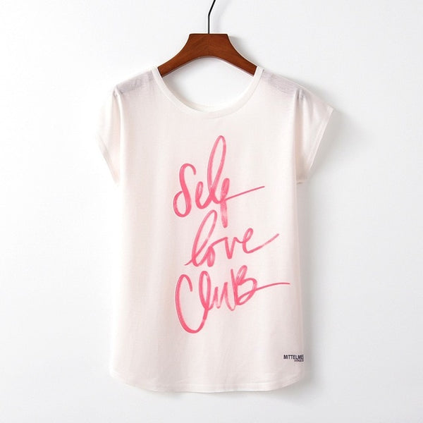Summer Autumn Women Cute Style Bird Print Loose