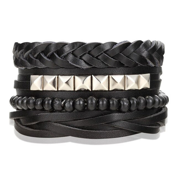 Leather  Men/Women  Multi-layer