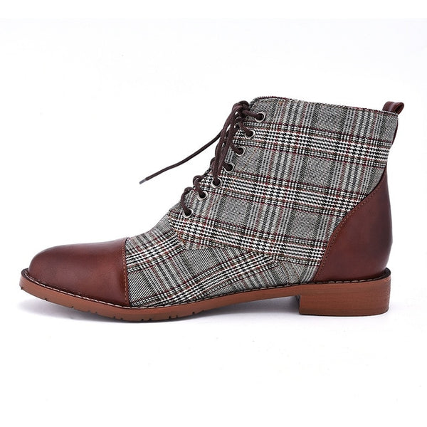 Spring Autumn Men Boots Vintage Style Men Shoes Male Casual Fashion PU Leather