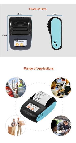 Portable Mini 58mm Bluetooth Print