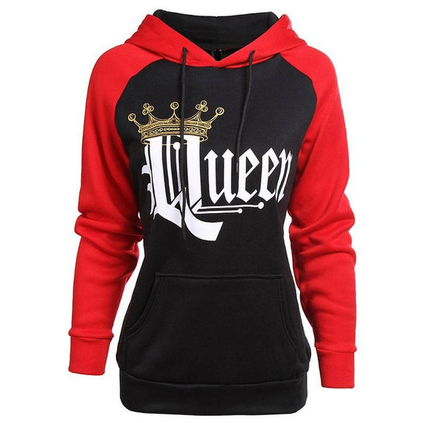 Queen King Couple T-Shirt Long Sleeve Shirt
