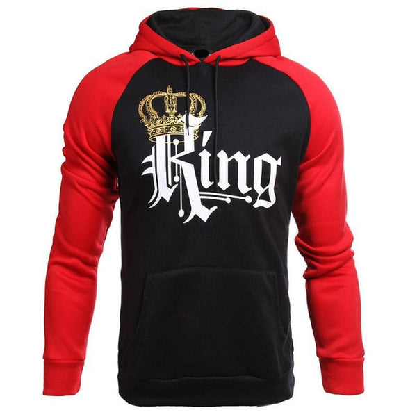 Queen King Couple T-Shirt Long Sleeve Shirt