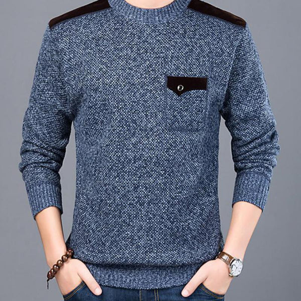 New Fashion Sweater For Mens Pullovers Slim Fit  Jumpers