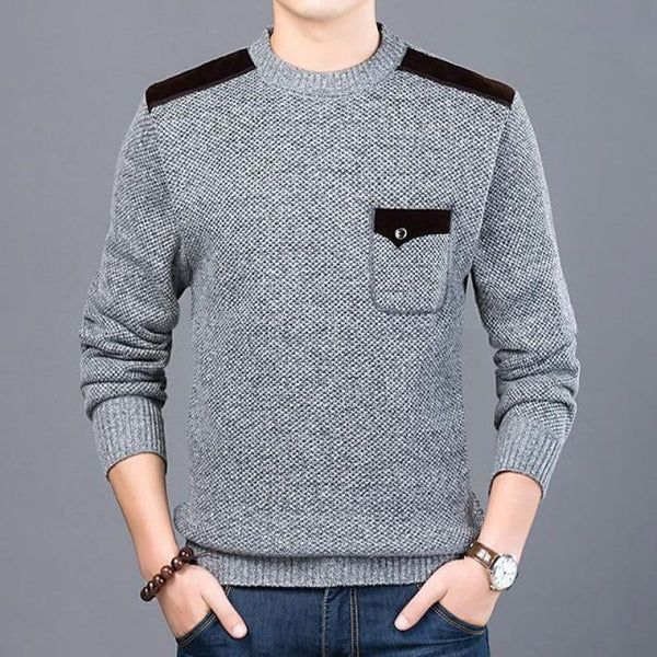 New Fashion Sweater For Mens Pullovers Slim Fit  Jumpers