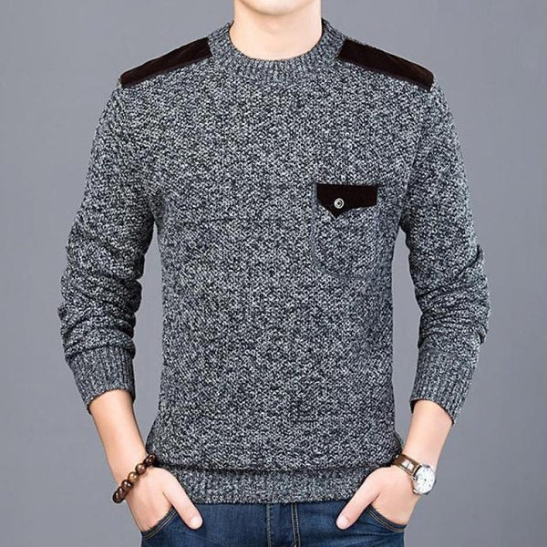 New Fashion Sweater For Mens Pullovers Slim Fit  Jumpers