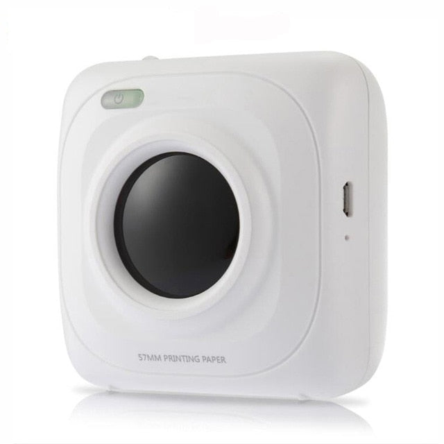 Portable Bluetooth Printer Mini Pocket Photo Printer Mobile Phone Pictures Thermal Printer