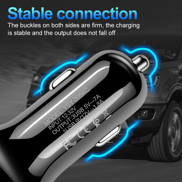 Suhach 3A Quick Charge 4.0 3.0 USB Car Charger  Mobile Phone Charger USB