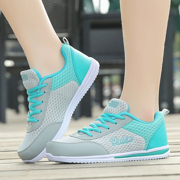 Women Shoes Summer White Sneakers Basket Femme Super Light Vulcanized Shoes