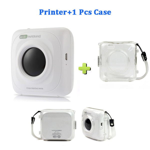 Portable Bluetooth Printer Mini Pocket Photo Printer Mobile Phone Pictures Thermal Printer