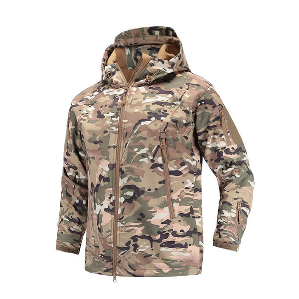 Military Tactical Jacket coat men's autumn Army Camouflage Waterproof