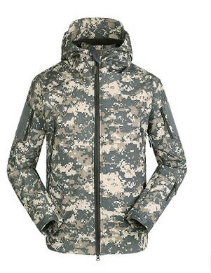 Military Tactical Jacket coat men's autumn Army Camouflage Waterproof