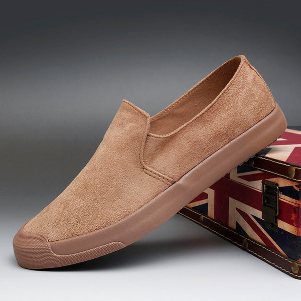 Brand New Breathable Men's Moccasins Shoes Korean Fashion Men's Flannelette Casual