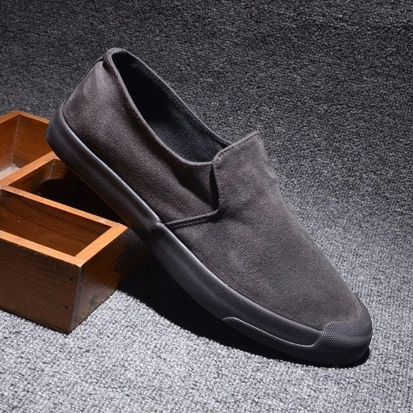 Brand New Breathable Men's Moccasins Shoes Korean Fashion Men's Flannelette Casual