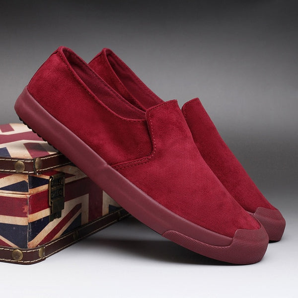 Brand New Breathable Men's Moccasins Shoes Korean Fashion Men's Flannelette Casual