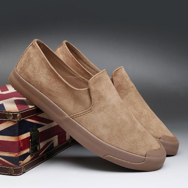 Brand New Breathable Men's Moccasins Shoes Korean Fashion Men's Flannelette Casual