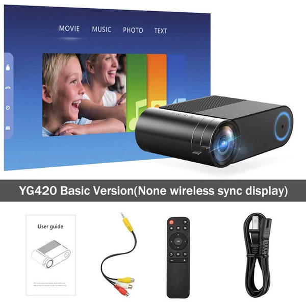 Mini LED Projector Native 1280x720 Portable