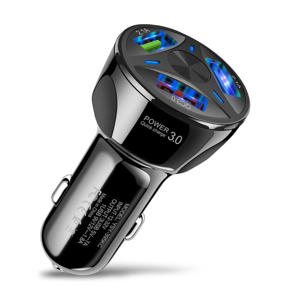 Suhach 3A Quick Charge 4.0 3.0 USB Car Charger  Mobile Phone Charger USB