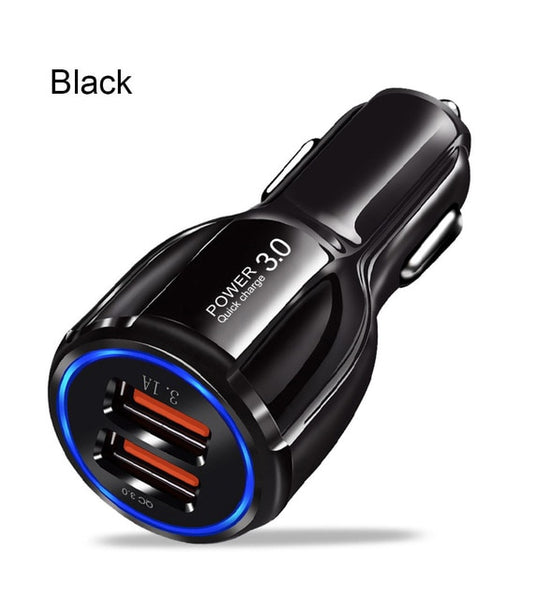 Suhach 3A Quick Charge 4.0 3.0 USB Car Charger  Mobile Phone Charger USB