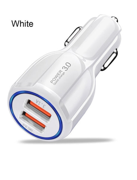 Suhach 3A Quick Charge 4.0 3.0 USB Car Charger  Mobile Phone Charger USB
